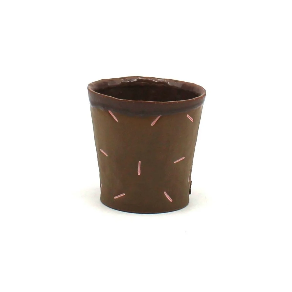 Brown Juice Cup