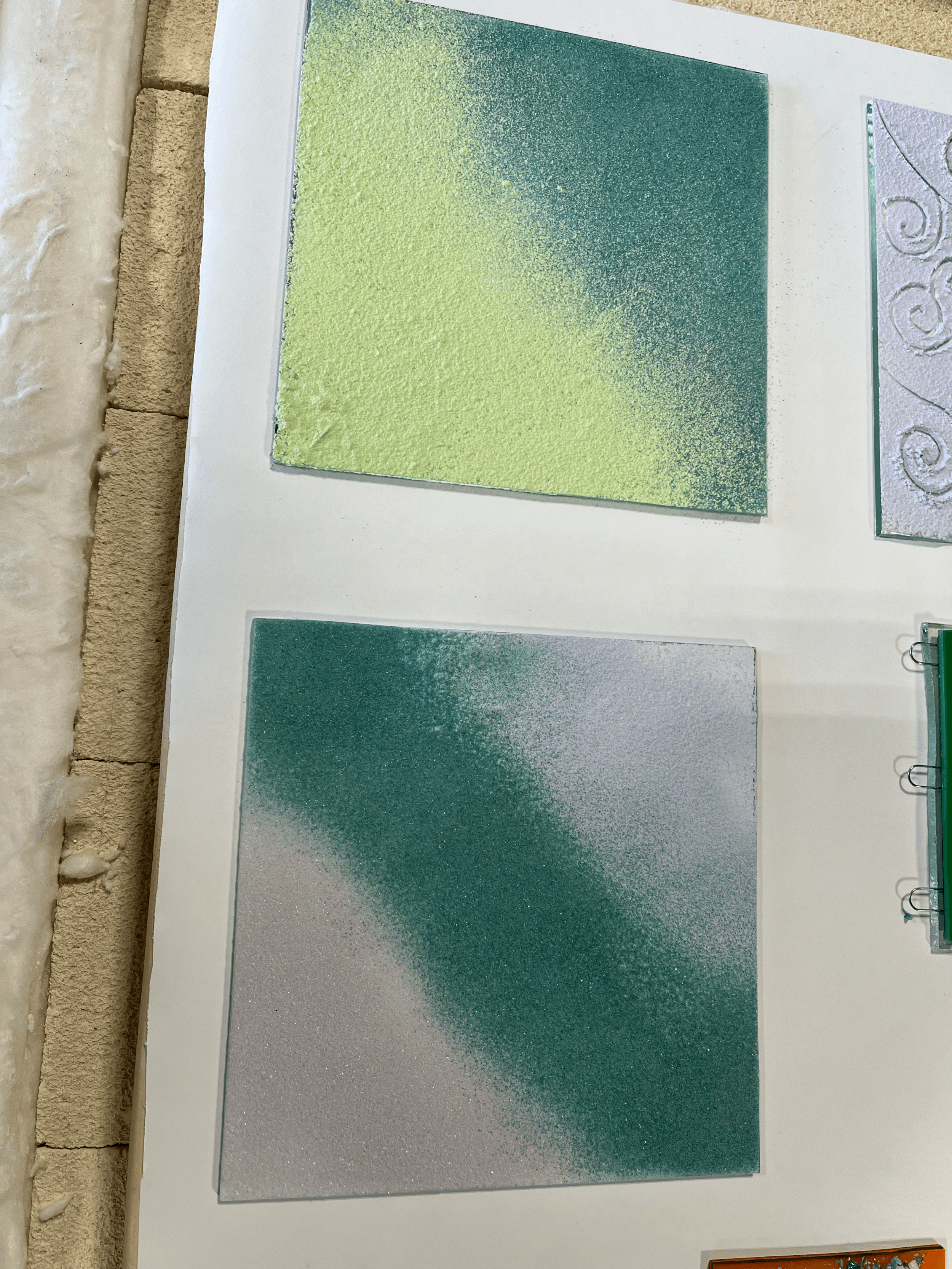 Project example for "Layer, Line, and Luster: The Multi-Fire Glass Journey"