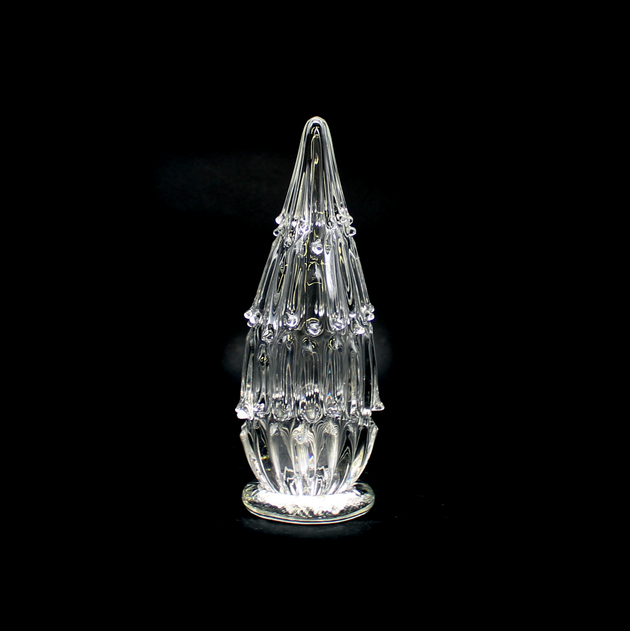 Large Glass Christmas Tree
