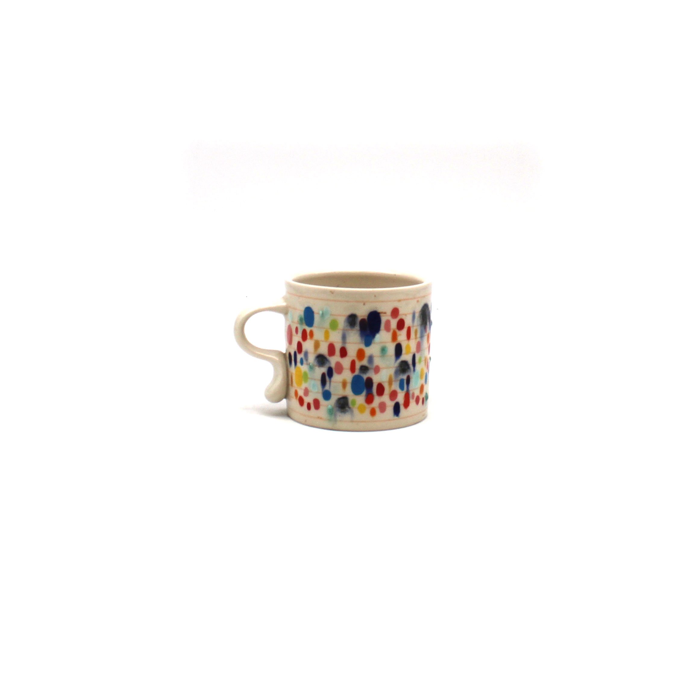 Rainbow Spotted Mug