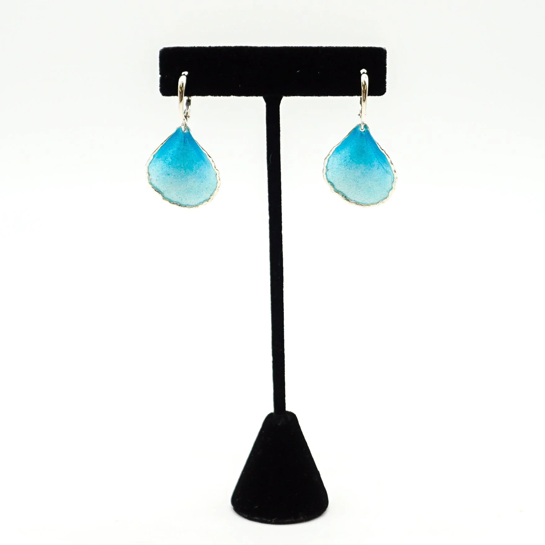 Silver Conch Earrings