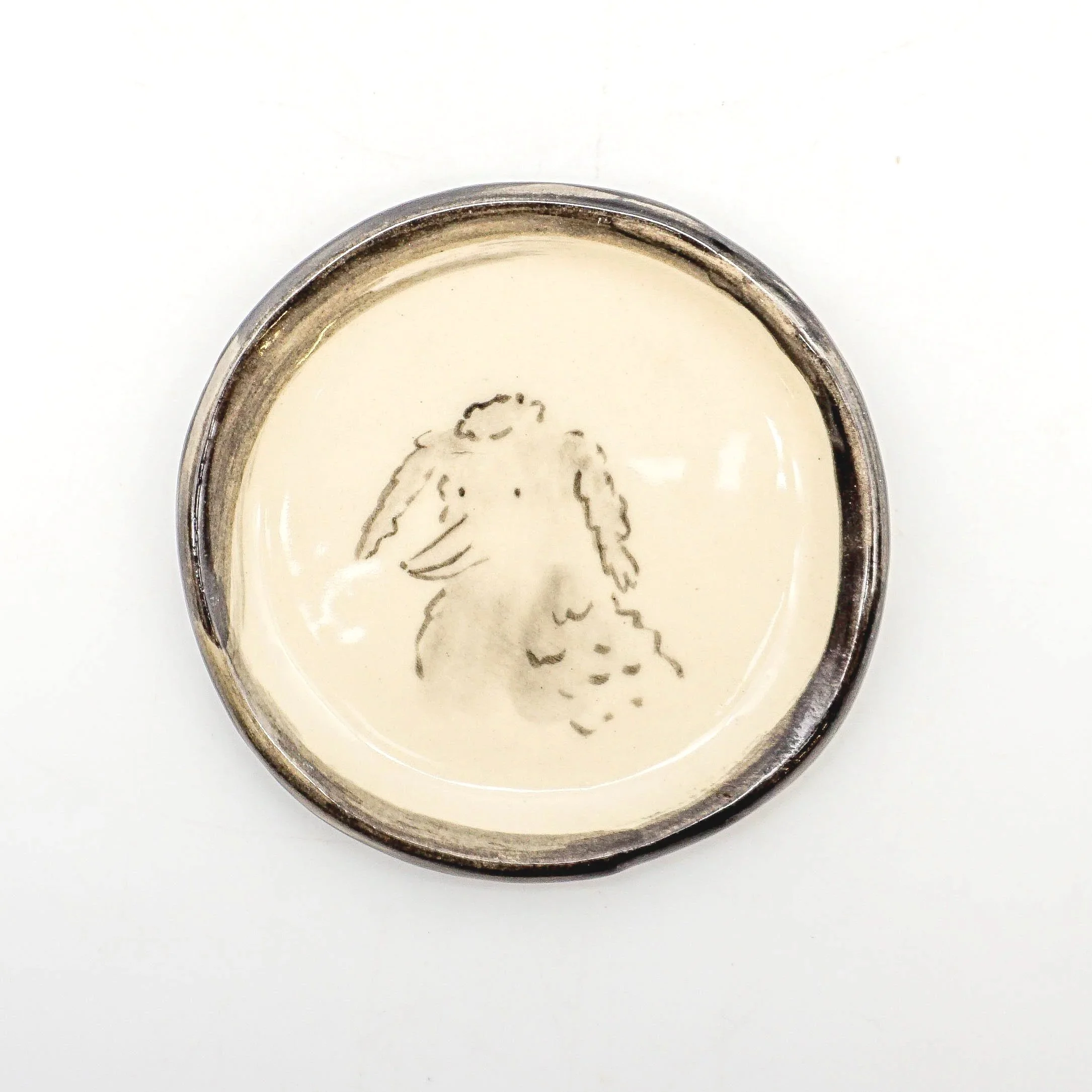 Trinket Dish - Poodle