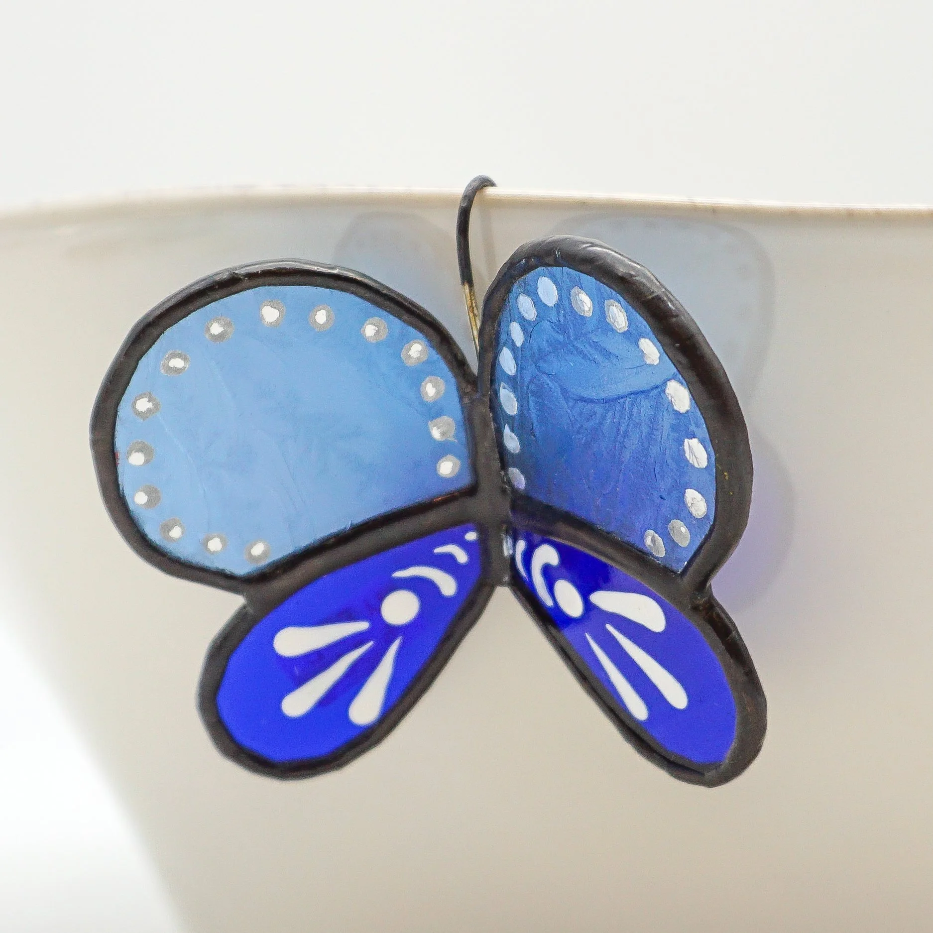 Butterfly Planter Hangers - Light Blue & Blue