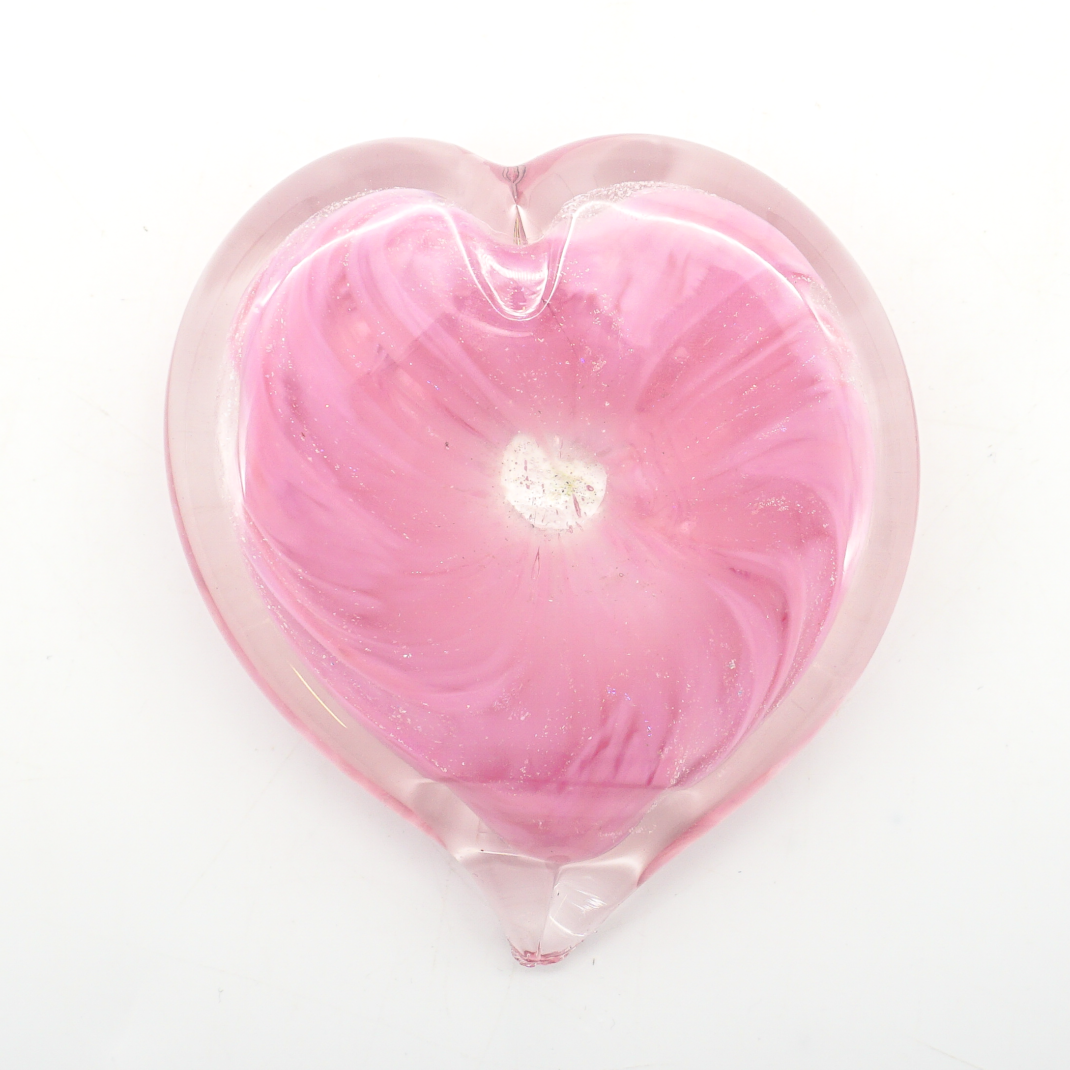 Pink Glass Heart