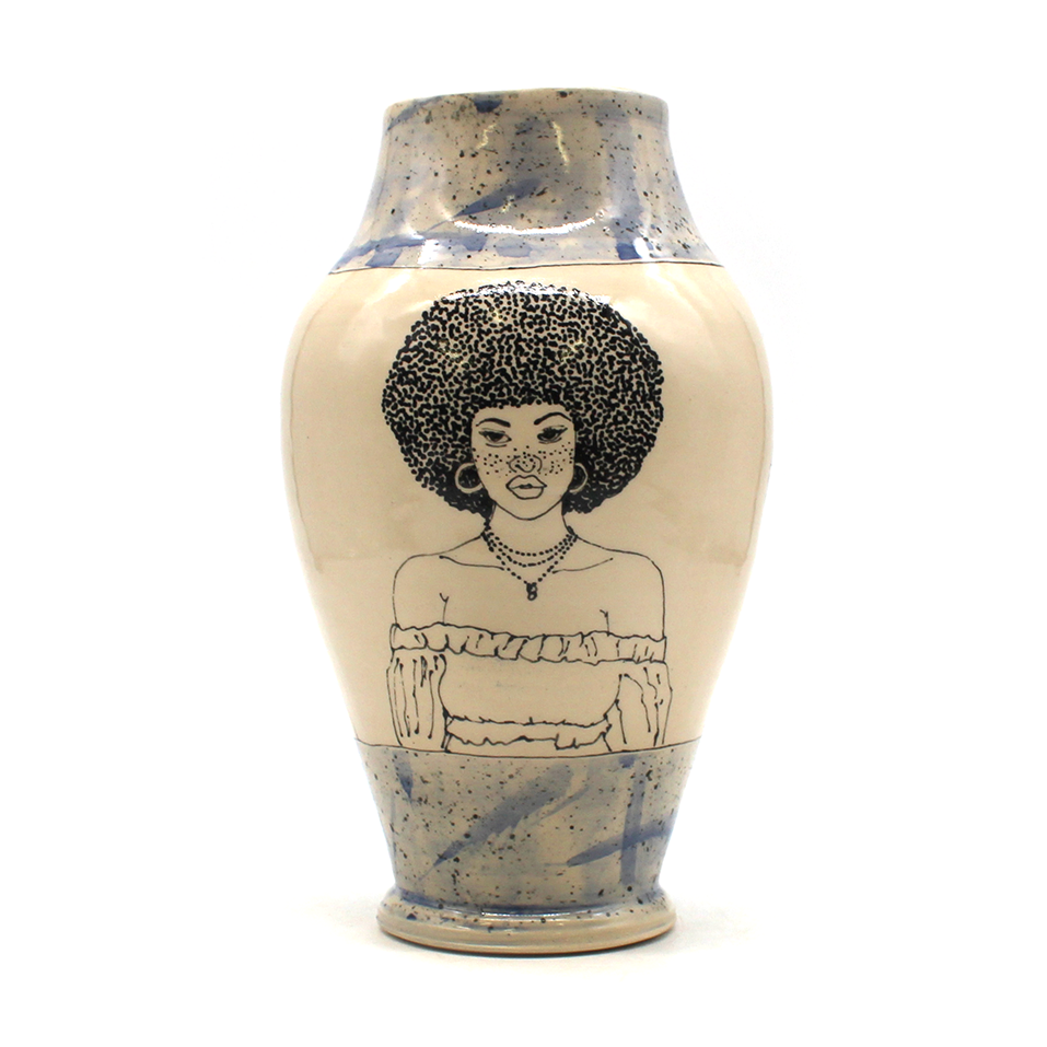 Natural Hair Summer Vase Girls