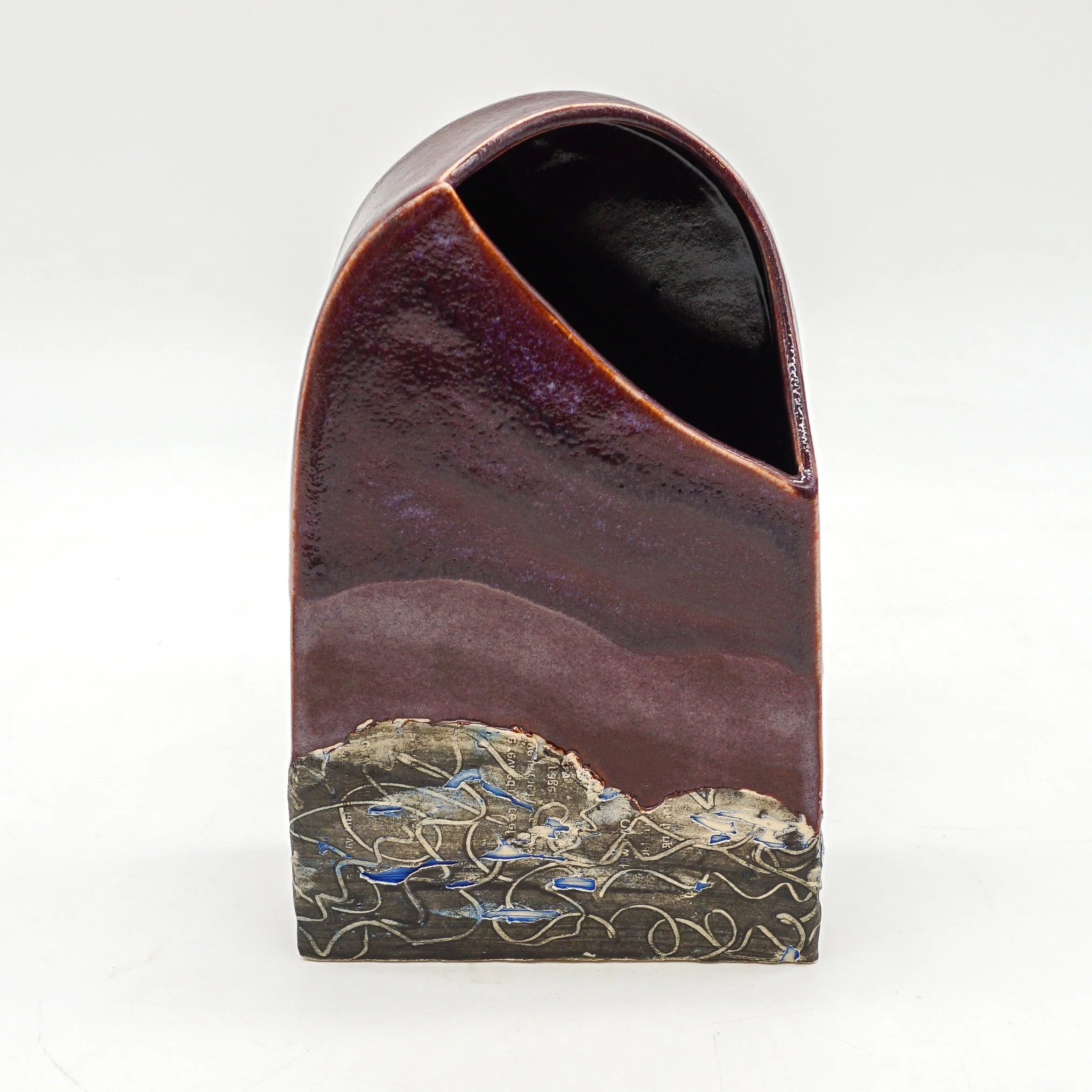 Sliced Top - Arch Vase