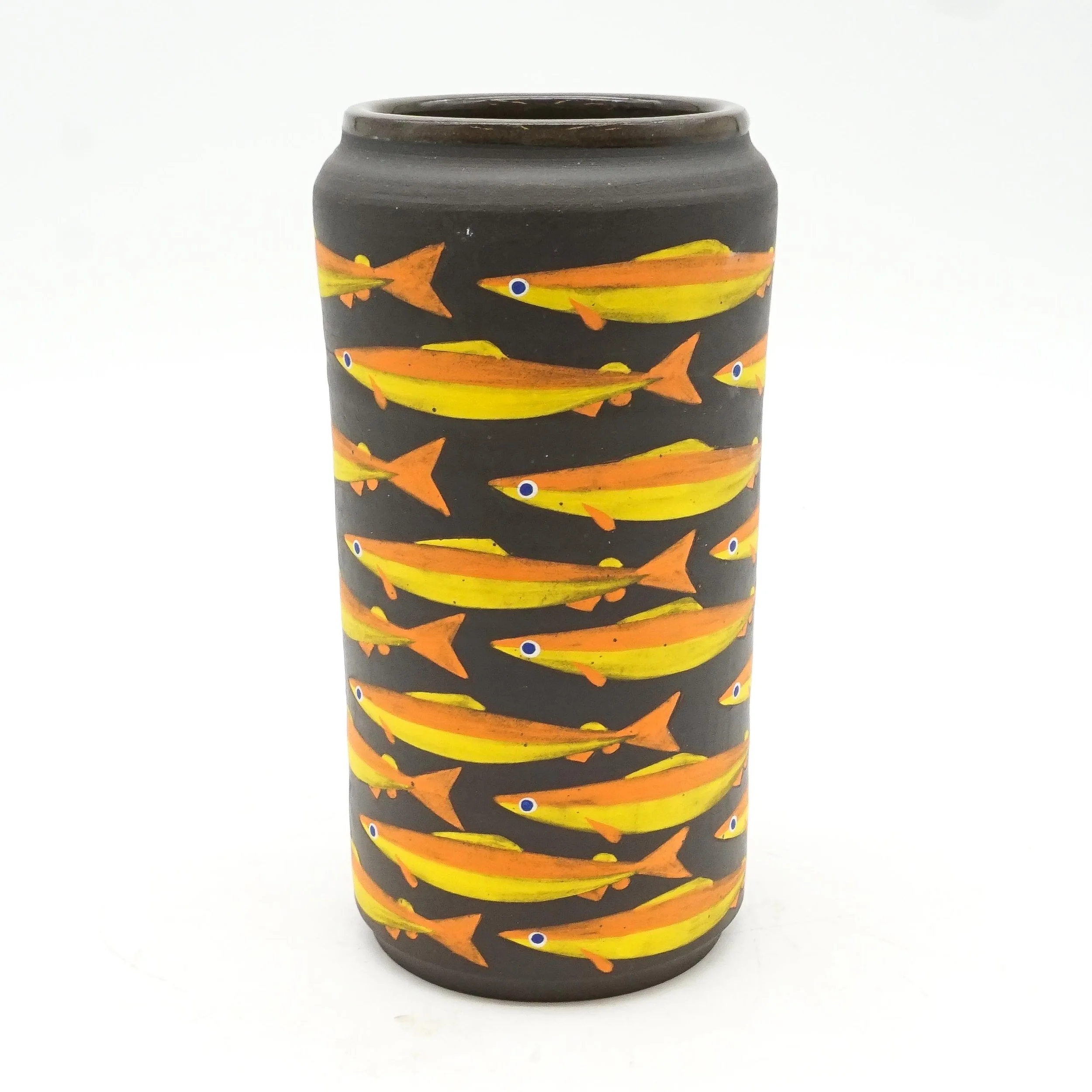 Sardine Vase - Brown