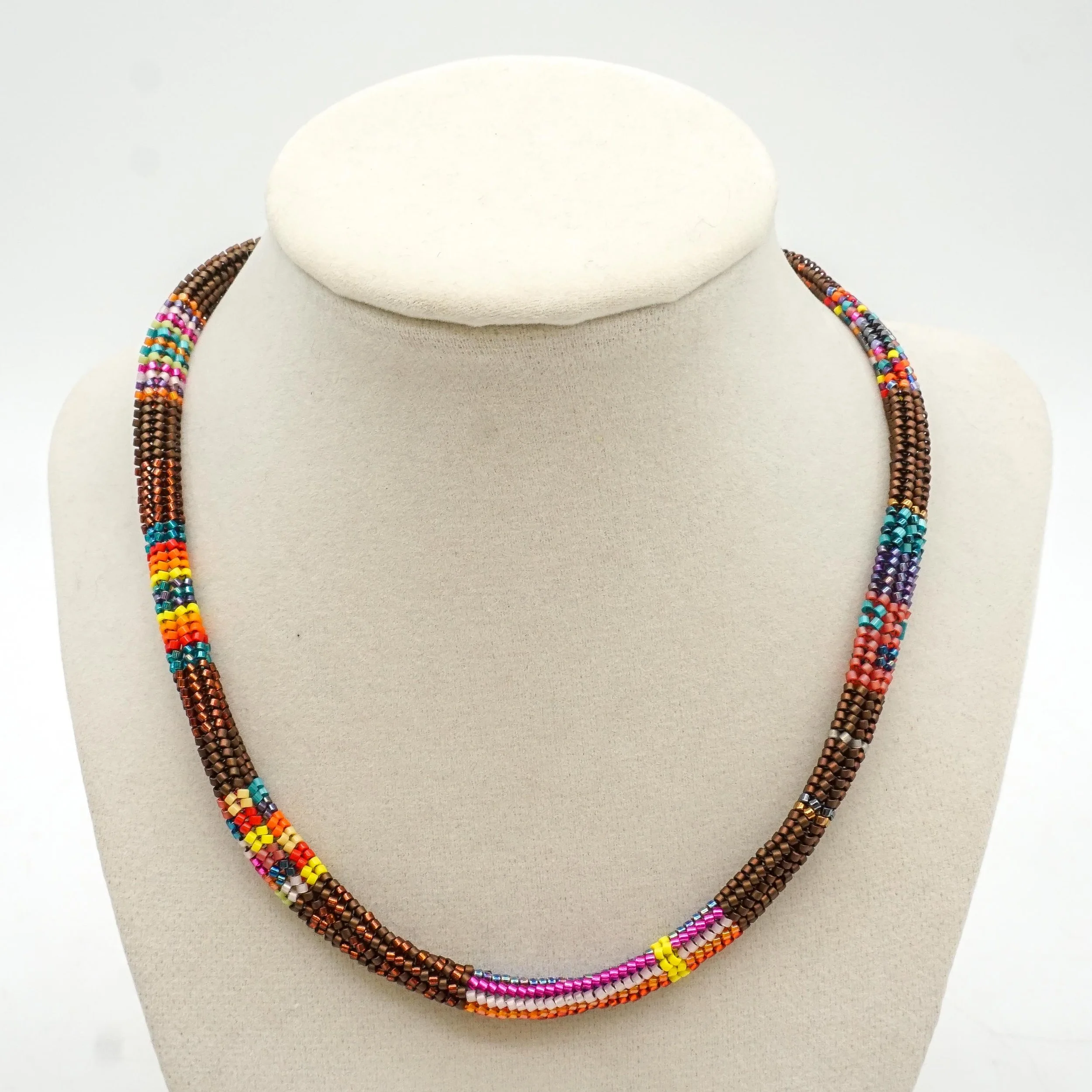 Brown Bead Necklace