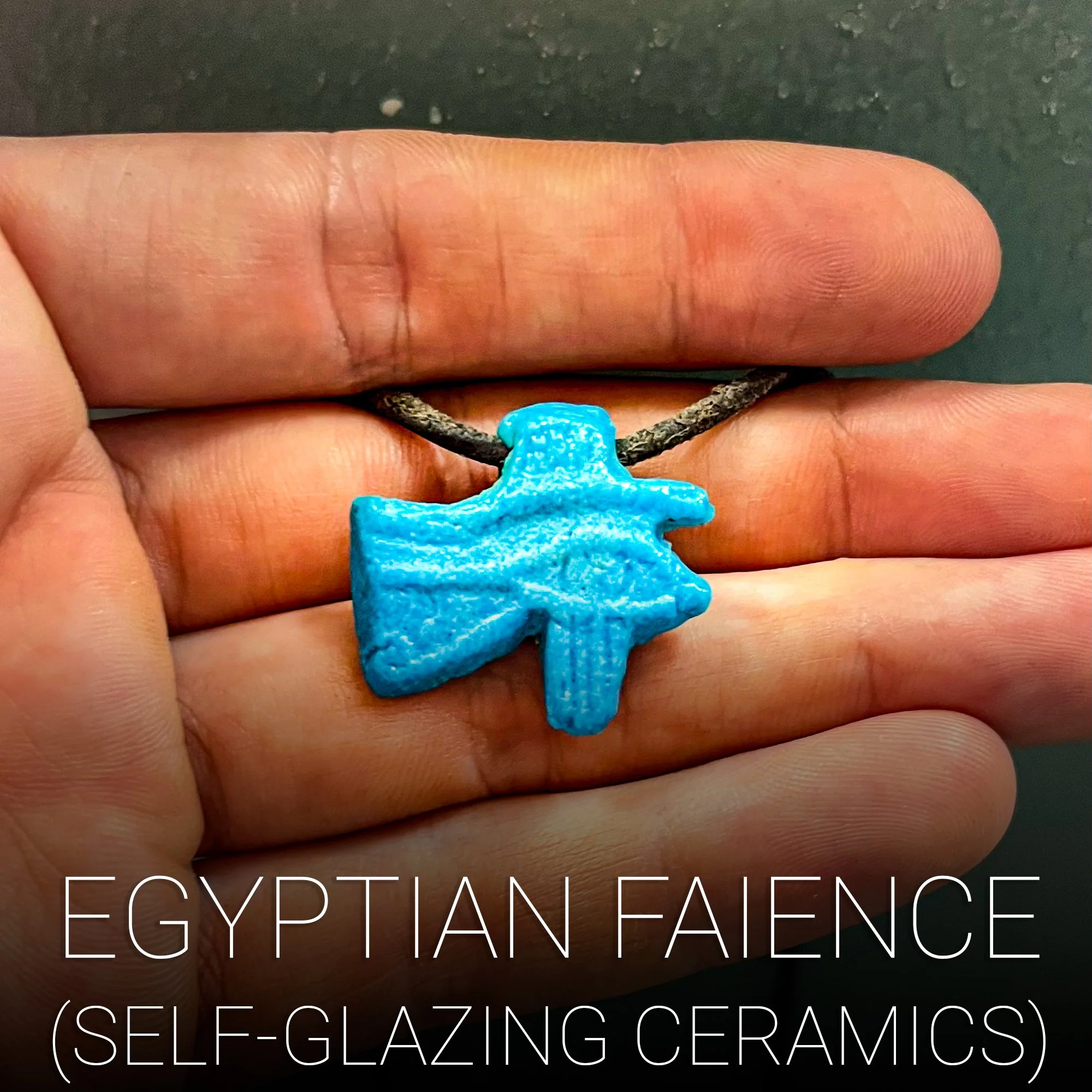 Egyptian Faience (Self Glazing Ceramics)