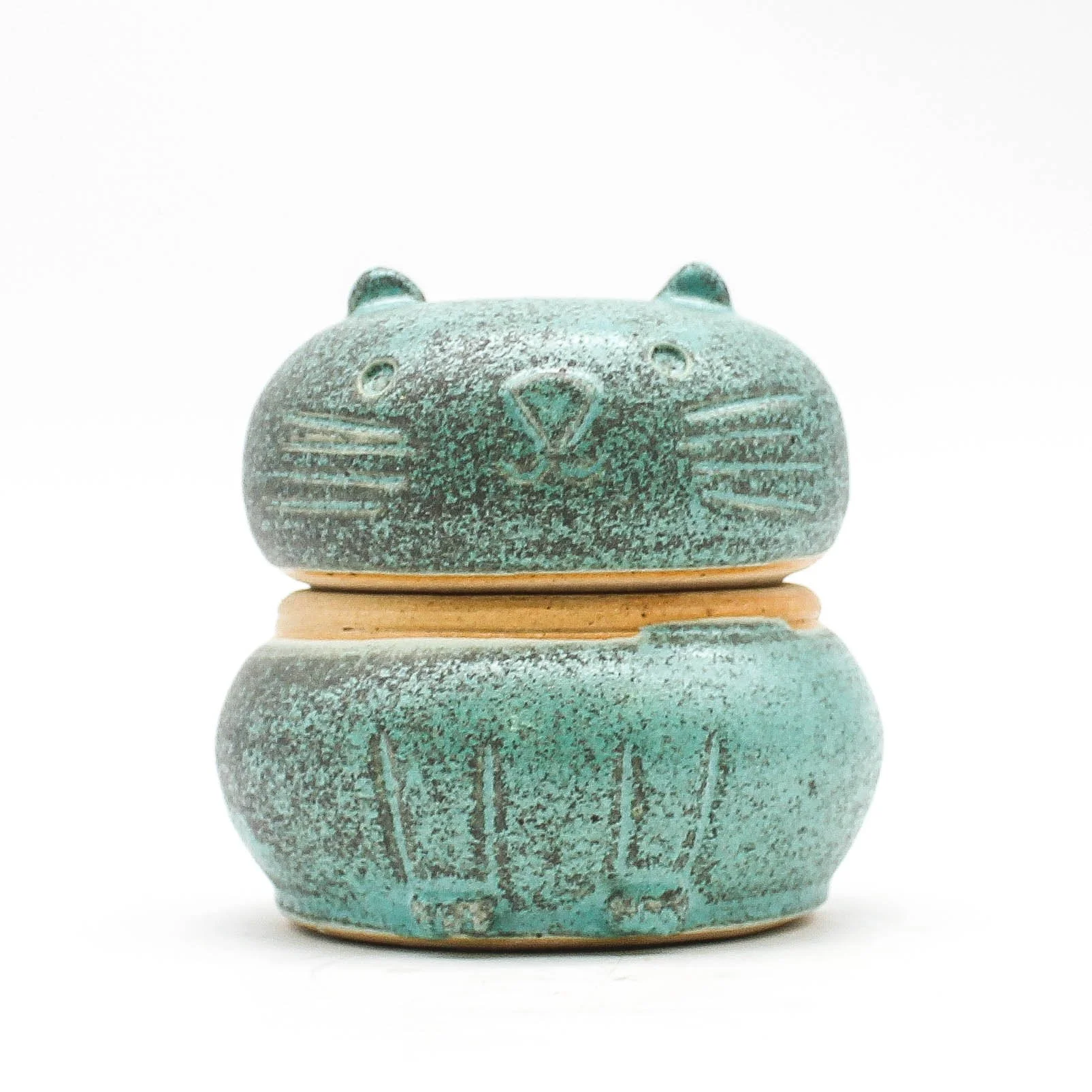 Cat Jar - Teal 4