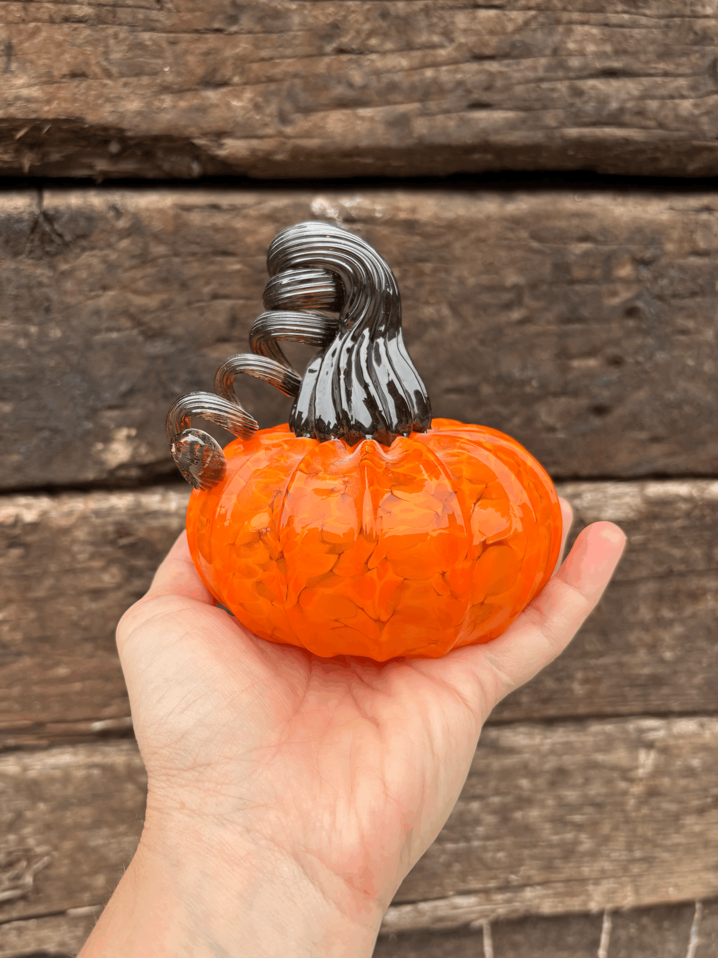 NEW! October 31- Make Your Own Glass Pumpkin on HALLOWEEN!