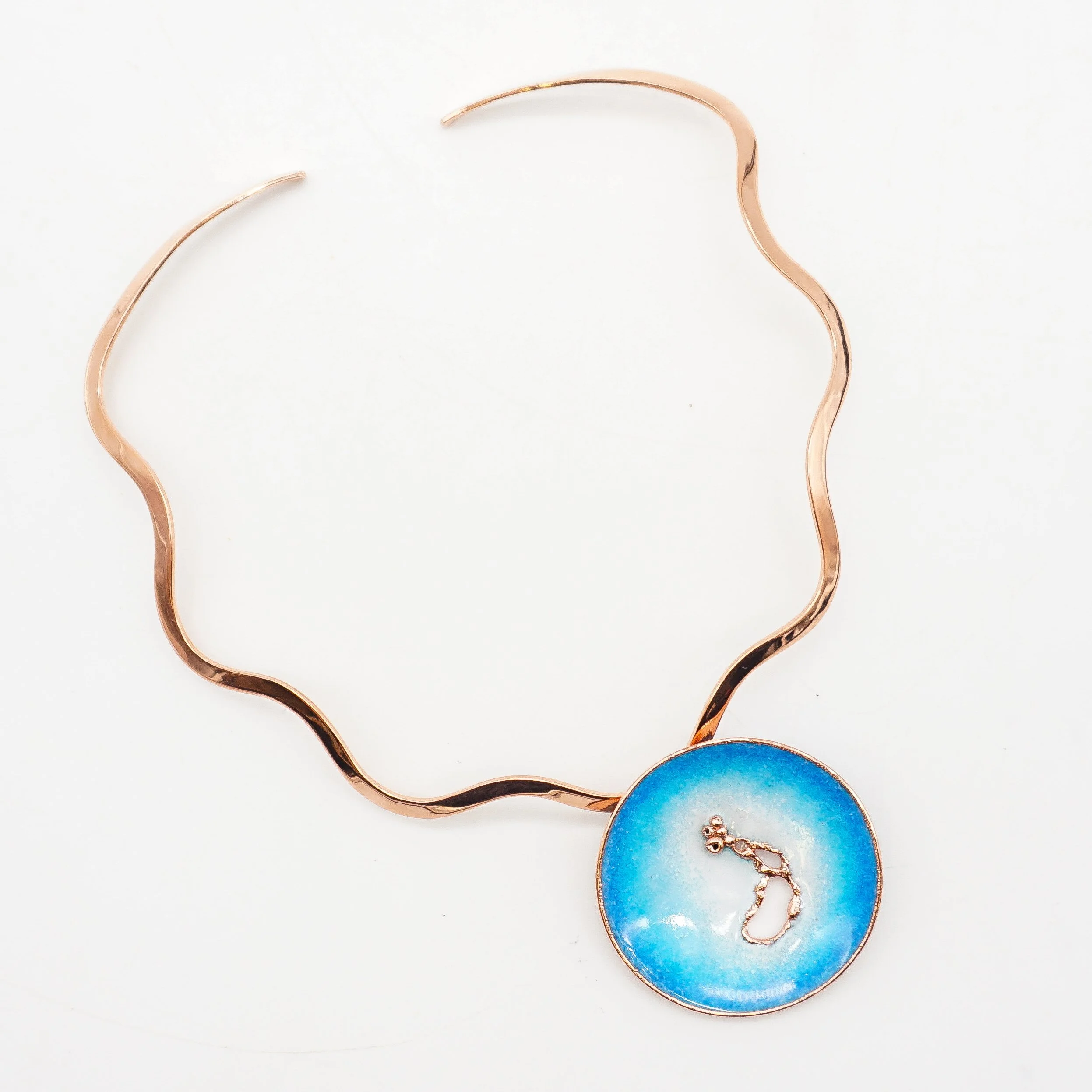 Oyster Basin Pendant by Cheryl Eve Acosta