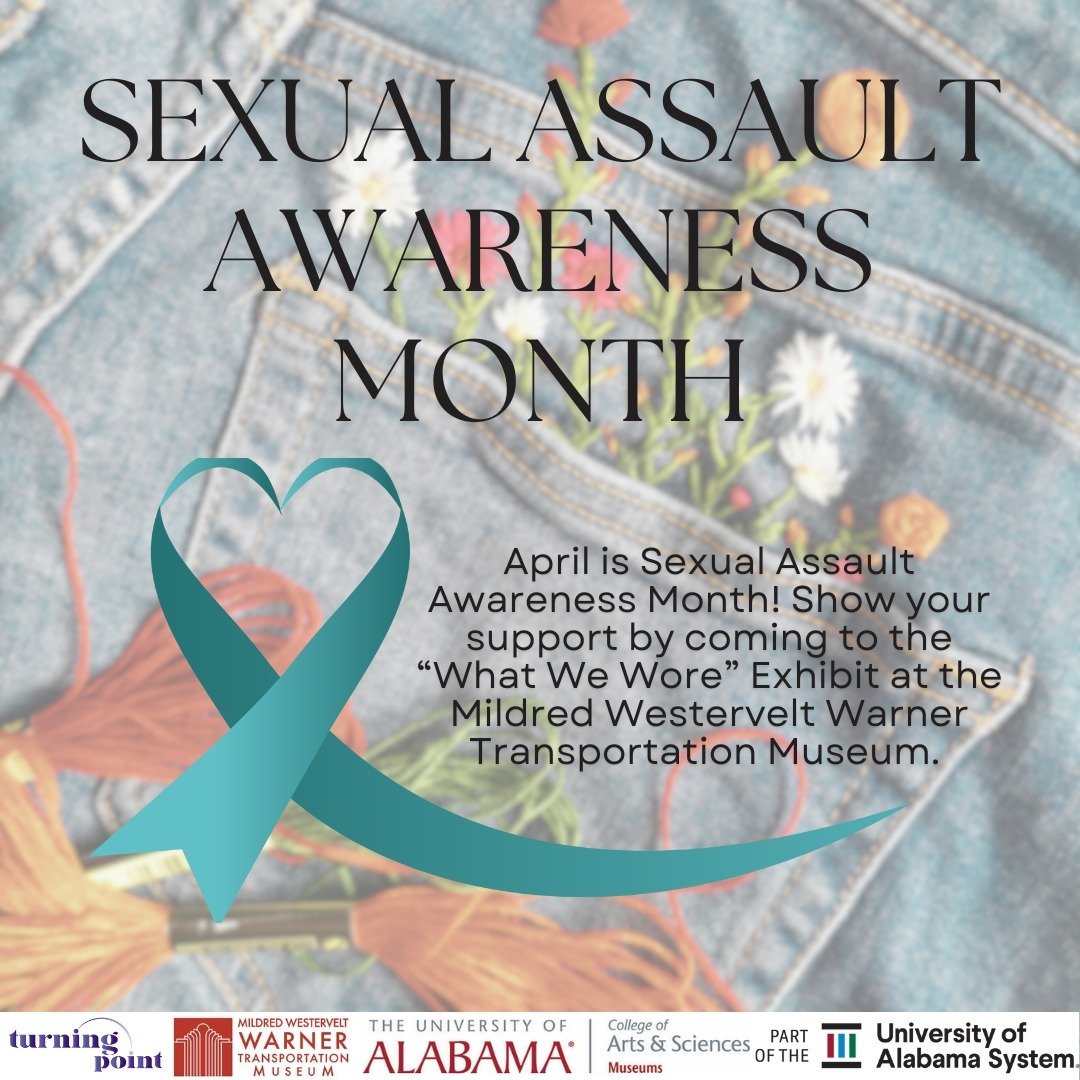 Wear your teal for #SexualAssaultAwarenessMonth and meet us at the @mwwtm to show support to local survivors! 

This exhibit begins April 2nd to the public. To find out more information, check out our Facebook Event Page or shoot us a DM! 

Share thi