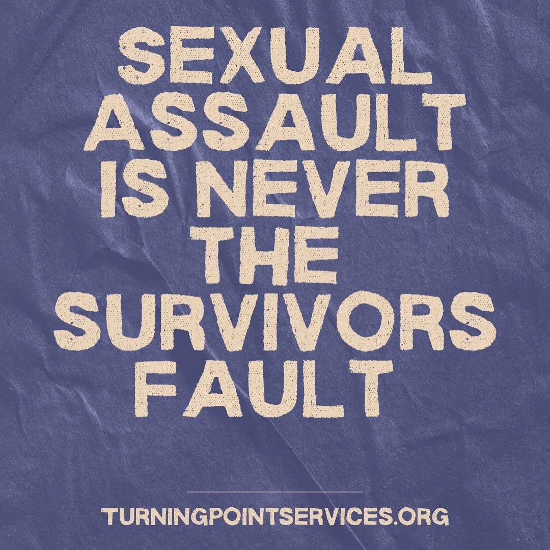 We believe survivors 💜
Sexual assault is any sexual activity that happens without consent.
It can look like:
&bull; Unwanted touching or groping
&bull; Being pressured or threatened into something sexual
&bull; Sexual contact when someone is unable 