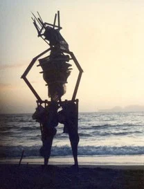 The Man, 1986 on Baker Beach