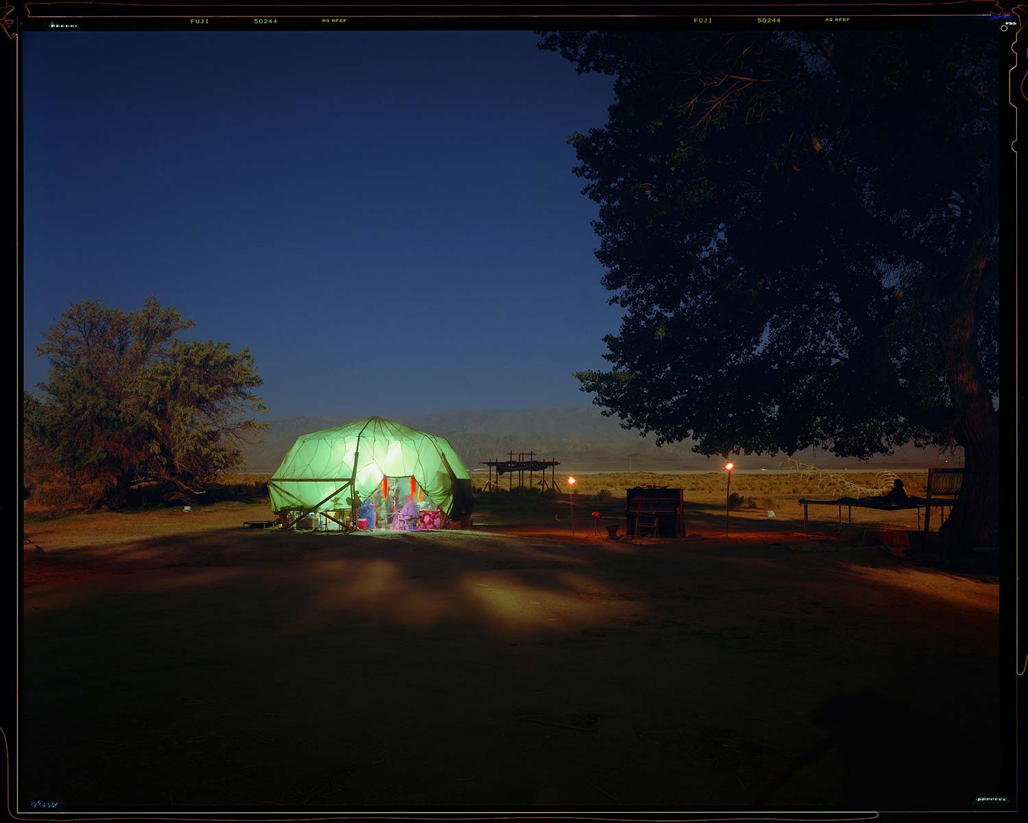 Desert Yurt in Forever Twighlight