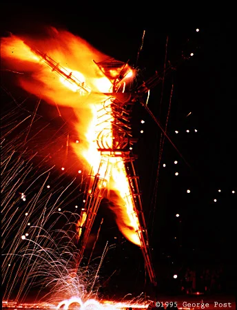 Hunka Hunka Burning Wood, Burning Man 1995