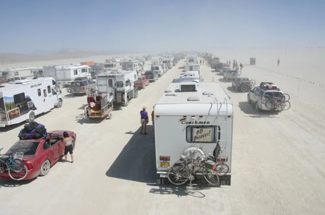 Preparing an RV for Burning Man; RV cleanup after Burning Man