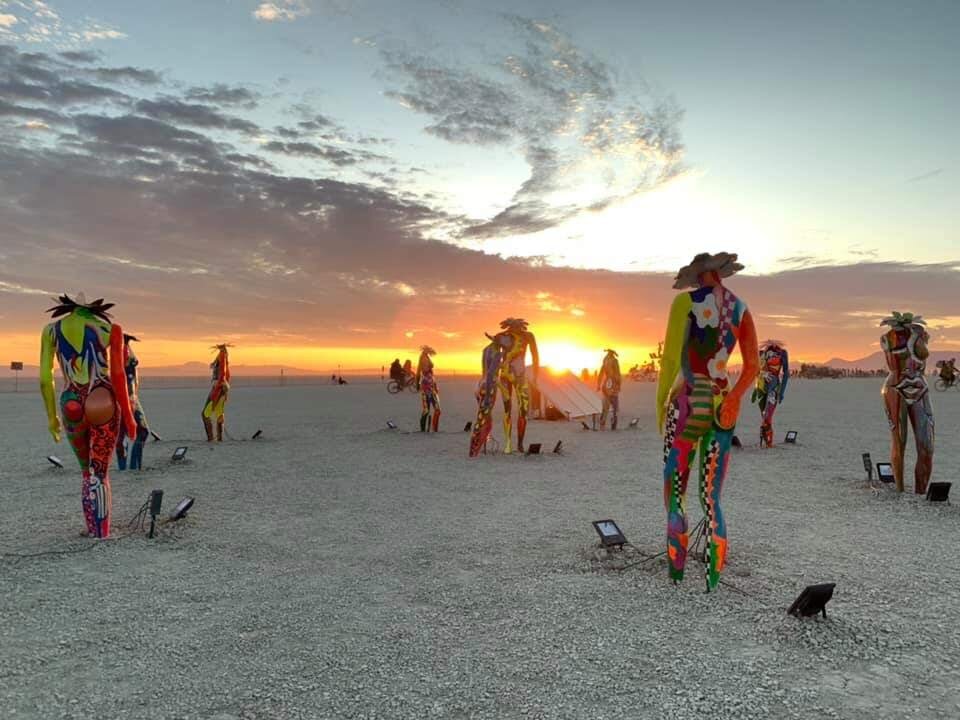 Connections - Burning Man 2019 - Oxana Belka