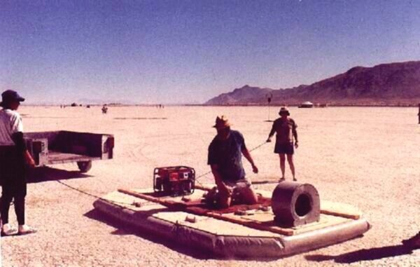 Hovercraft, Burning Man 1999