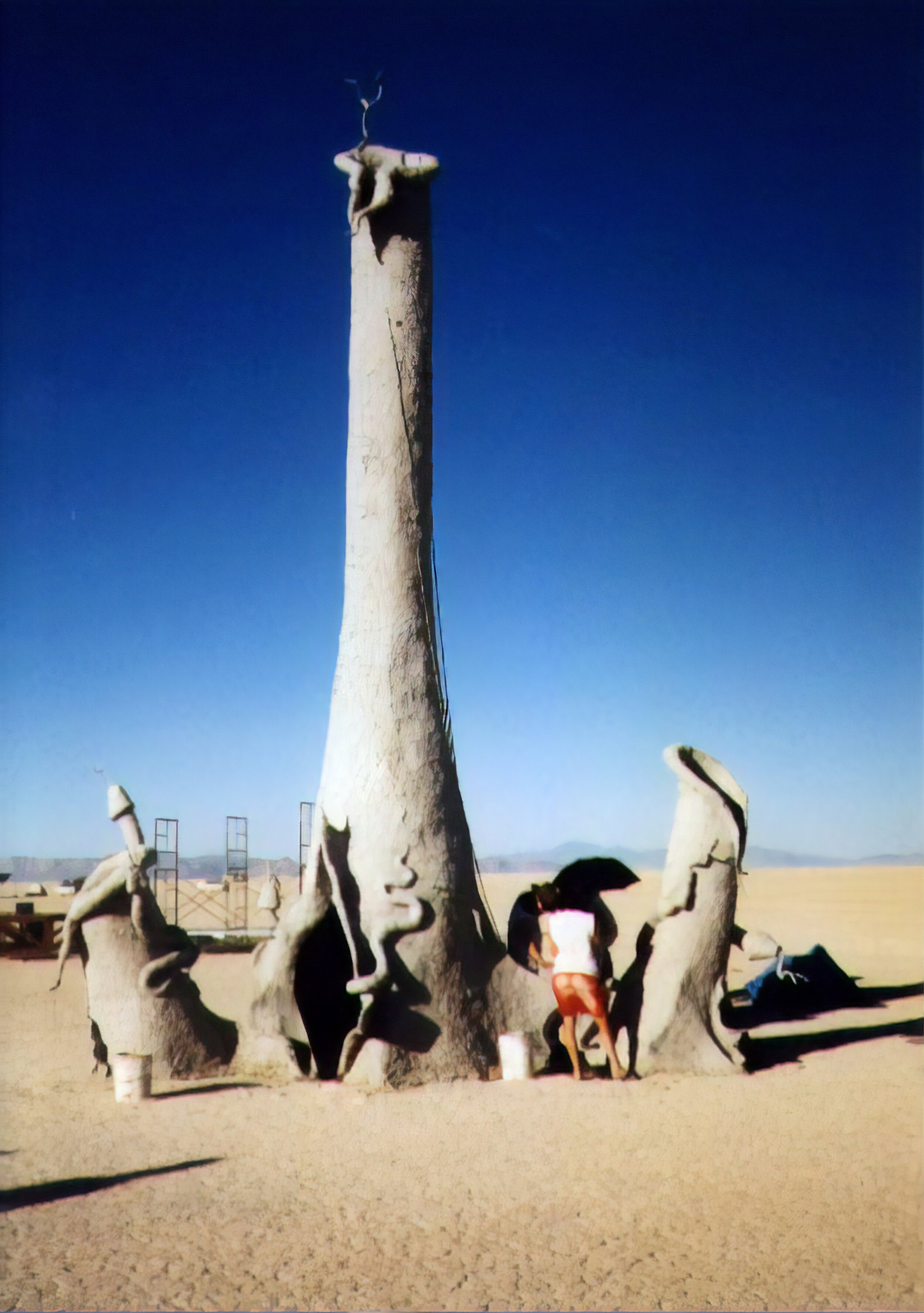 Fire Lingam...counterpart to the Burning Man...