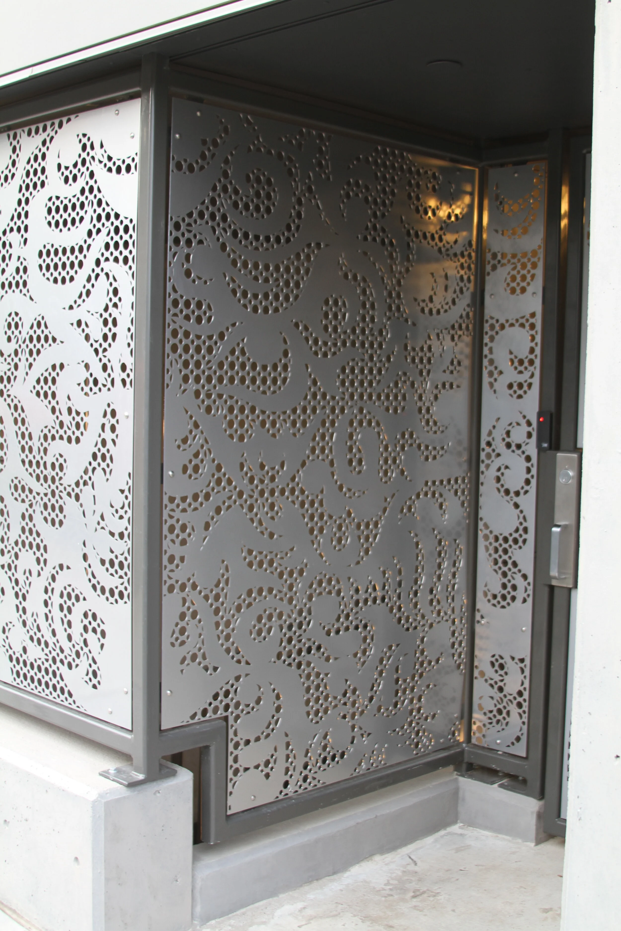   Security Panels  - Janus Building,&nbsp;Seattle WA.&nbsp; 