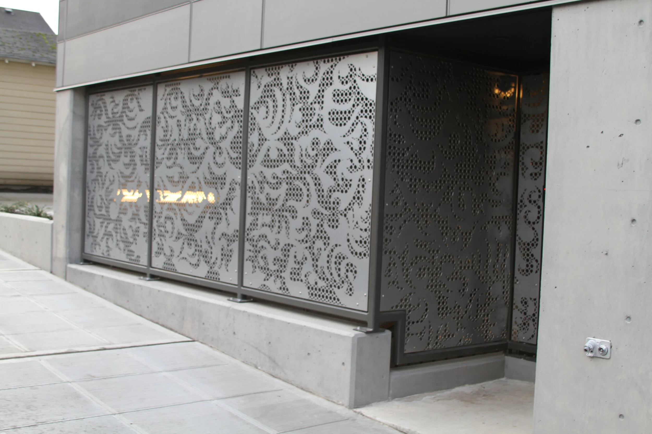   Security Panels  - Janus Building,&nbsp;Seattle WA.&nbsp; 