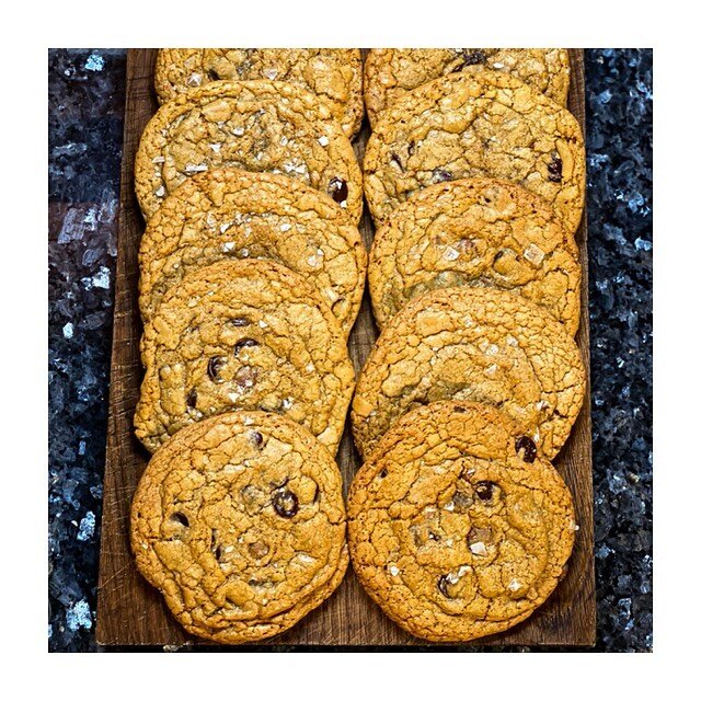 Today was always going to be a chocolate chip cookie day ... great recipe from @theboywhobakes ! Need to stop myself destroying these alone! 😋#chocolatechipcookies #chocolatechip #cookiegram #cookiesofinstagram #cookies #cookiemonster #cookieporn #h