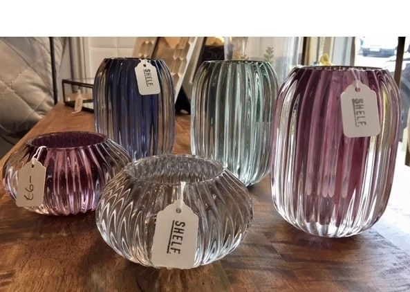 Glass Tealight Holders