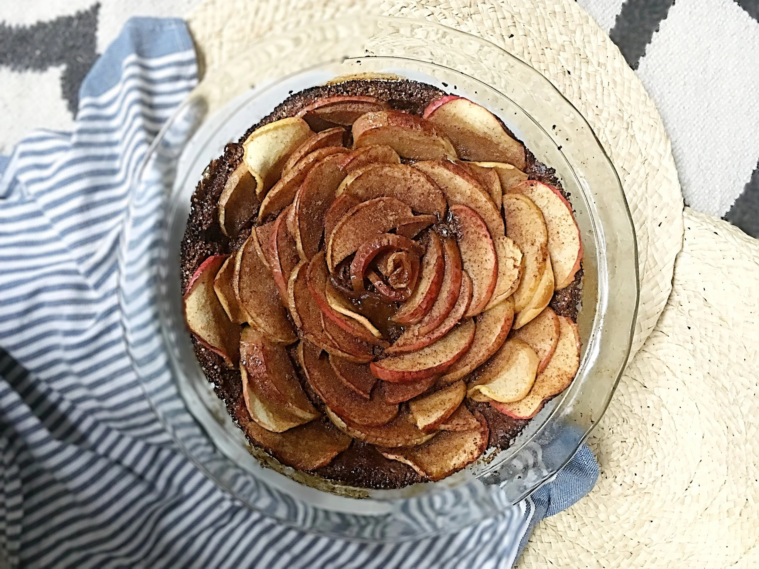Apple Rose Pie