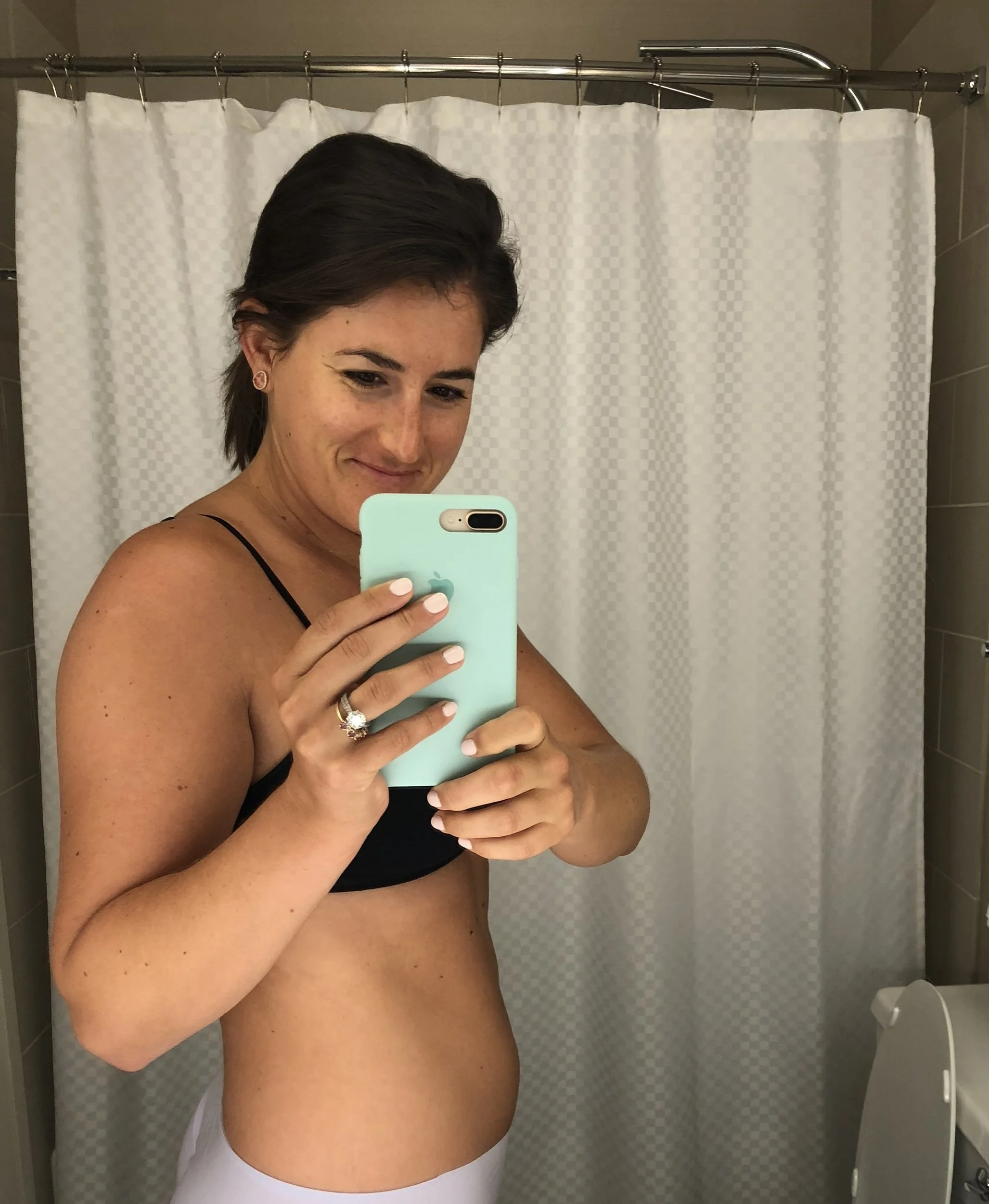 6 weeks pregnant.
