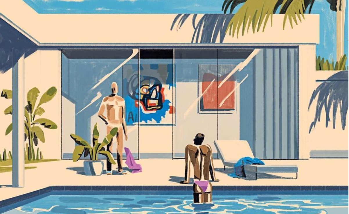 “DADDY”. Emiliano Ponzi, illustration for The New Yorker