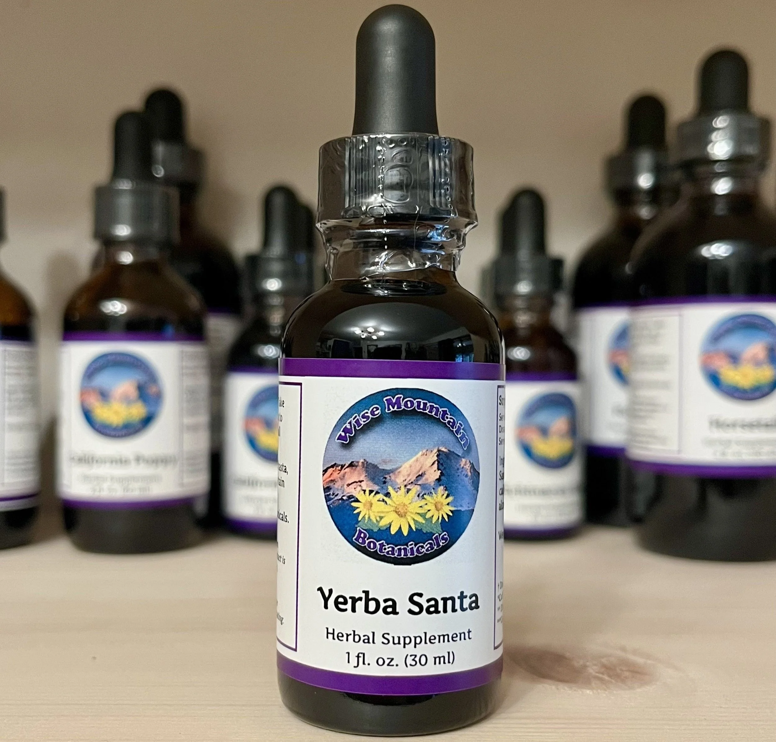 Yerba santa (Eriodictyon californicum) tincture