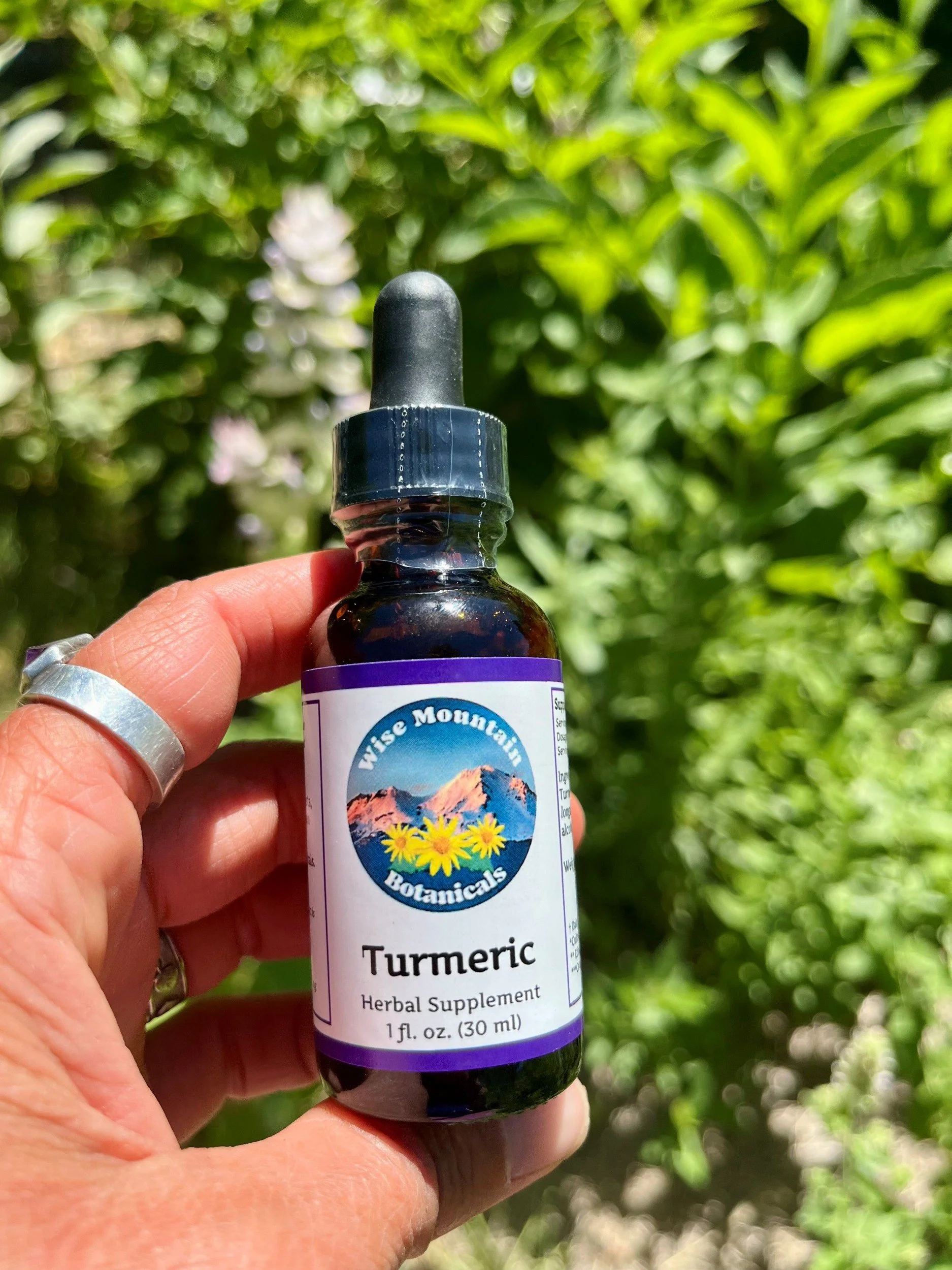 Turmeric Tincture (Curcuma longa) - Fresh plant extract *Certified organic*