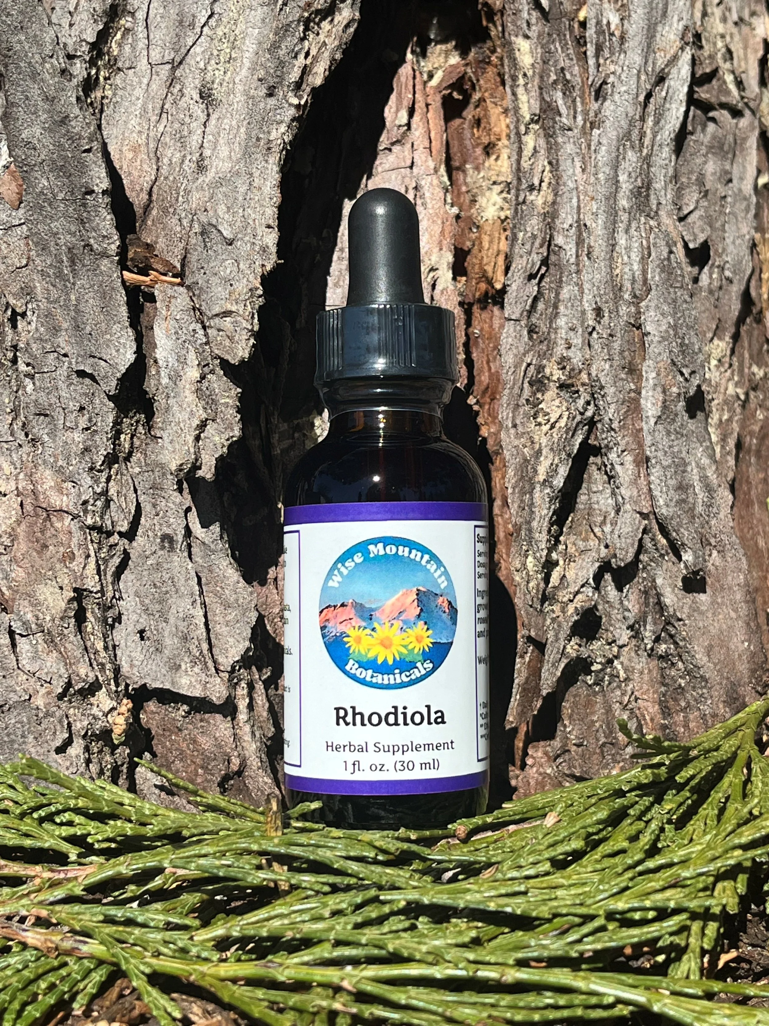 Rhodiola Root Tincture (Rhodiola rosea)- Dry plant extract *Organically grown in Kenai, Alaska*