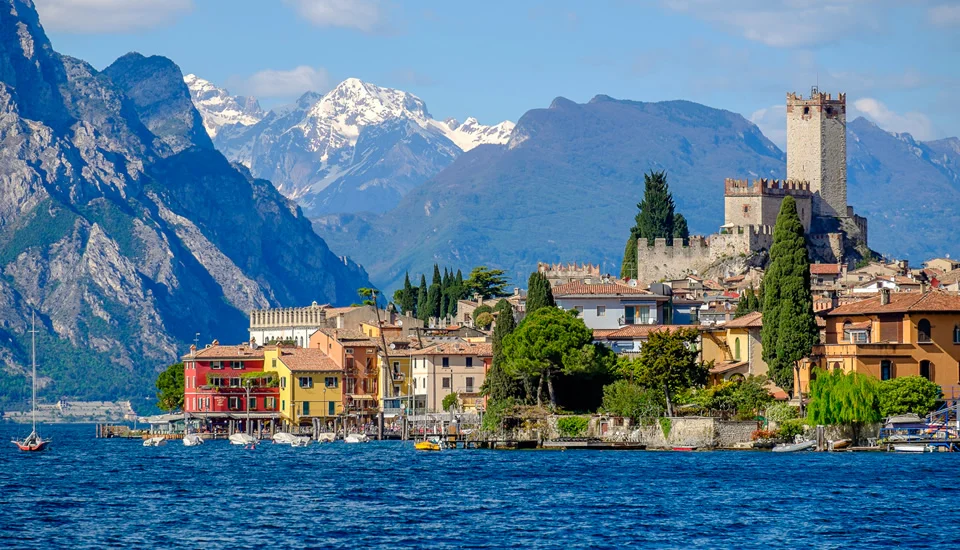 Sirmione on the south shore of Lake Garda