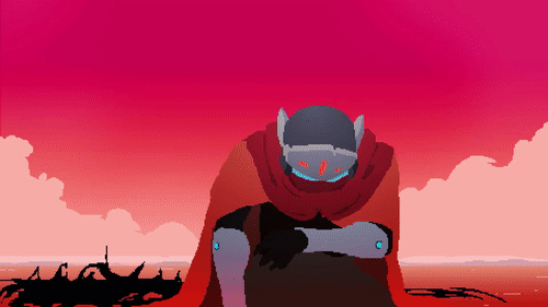 In the introduction, the protagonist is depicted fighting an uphill battle against the darkness, destined to engulf him.