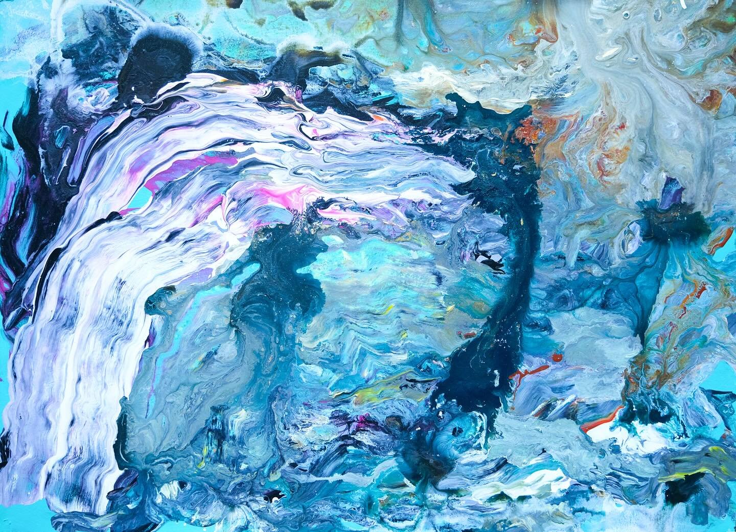 What do you see ? ⁣
⁣
⁣
⁣
⁣
⁣
⁣
⁣
⁣
⁣
⁣
⁣
⁣
⁣
⁣
#texture #abstractart #abstract #abstractartist #abstractpainting #artwork #landscape #spring #artistofinstagram #abstractexpressionism #abstractpainting #instagramartist #contemporaryartgallery #contem