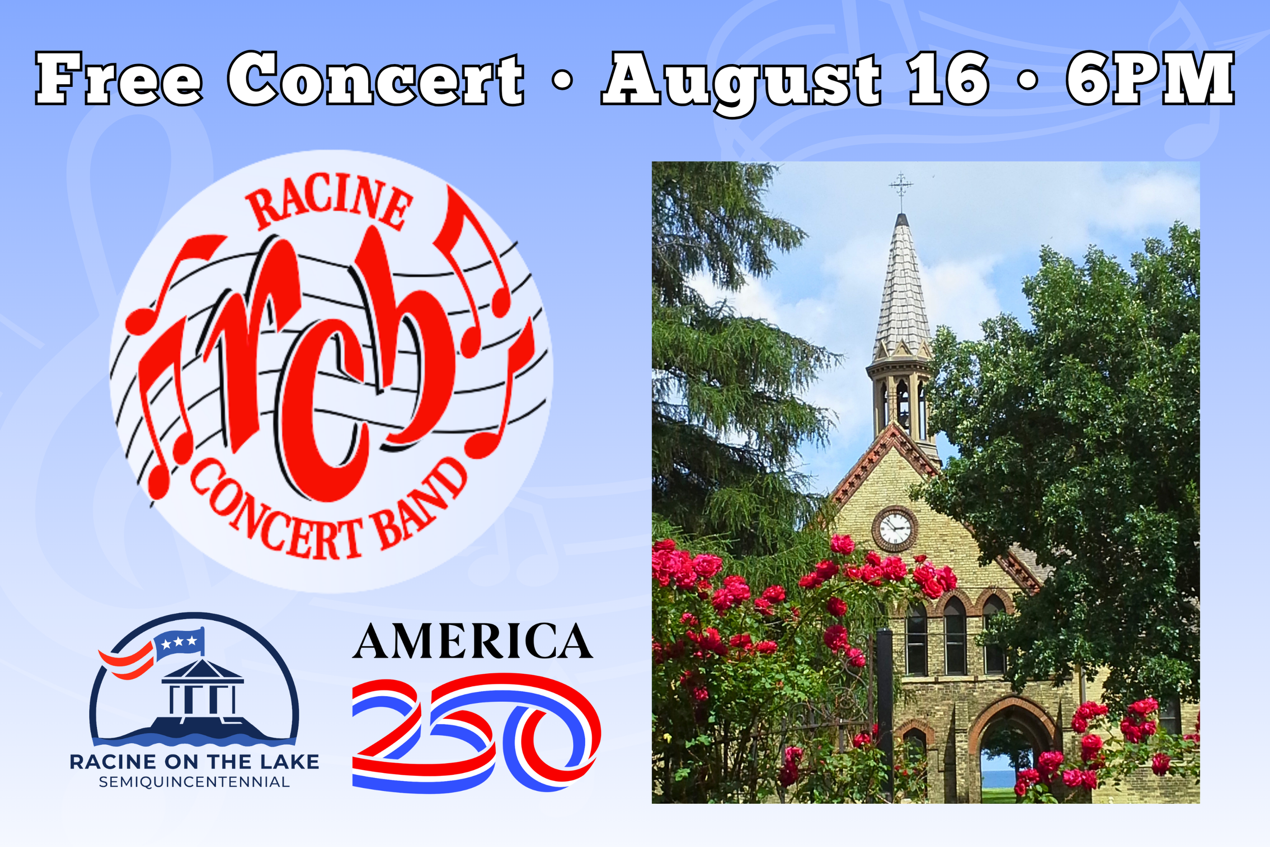 Free Concert by the Racine Concert Band