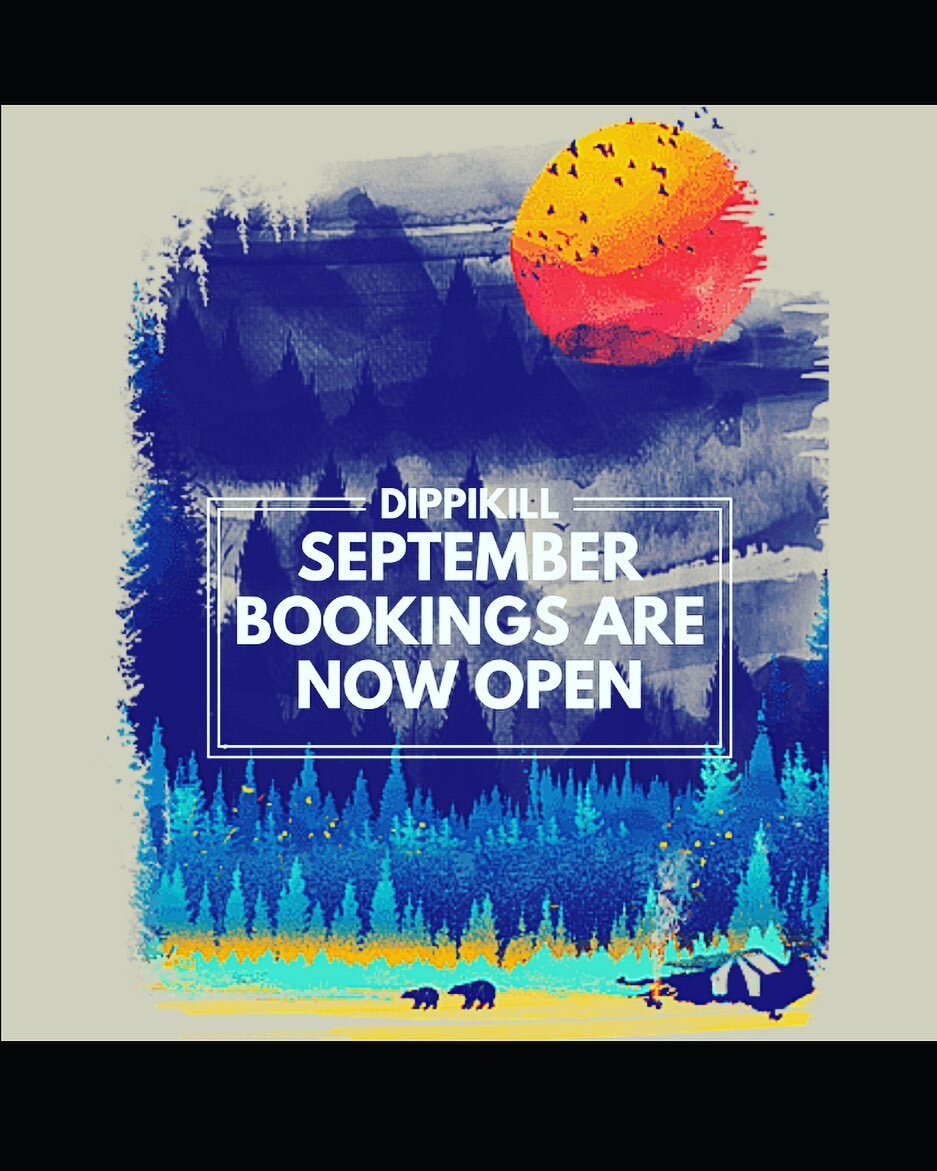 Hope you&rsquo;re ready because we are ,September bookings are officially open! Tag your Eboard to secure your groups weekend getaway 🤩 #Dippikill