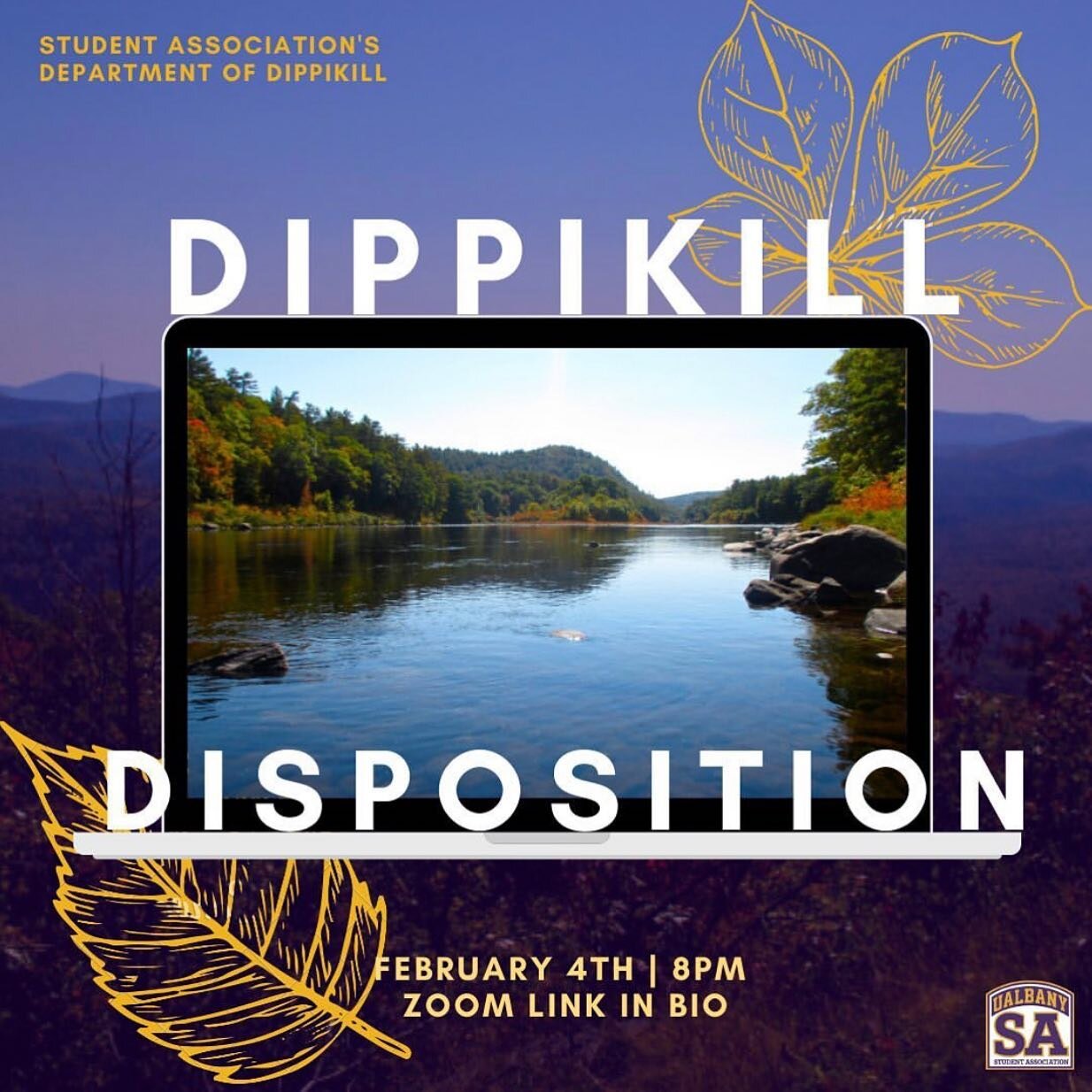 Have you always wanted to go to Dippikill but just didn&rsquo;t know how? Are you a student group interested in bonding with your members ? Make sure you join our Director Rae @raebelle_ on Zoom this THURSDAY to learn more and ask all your burning qu