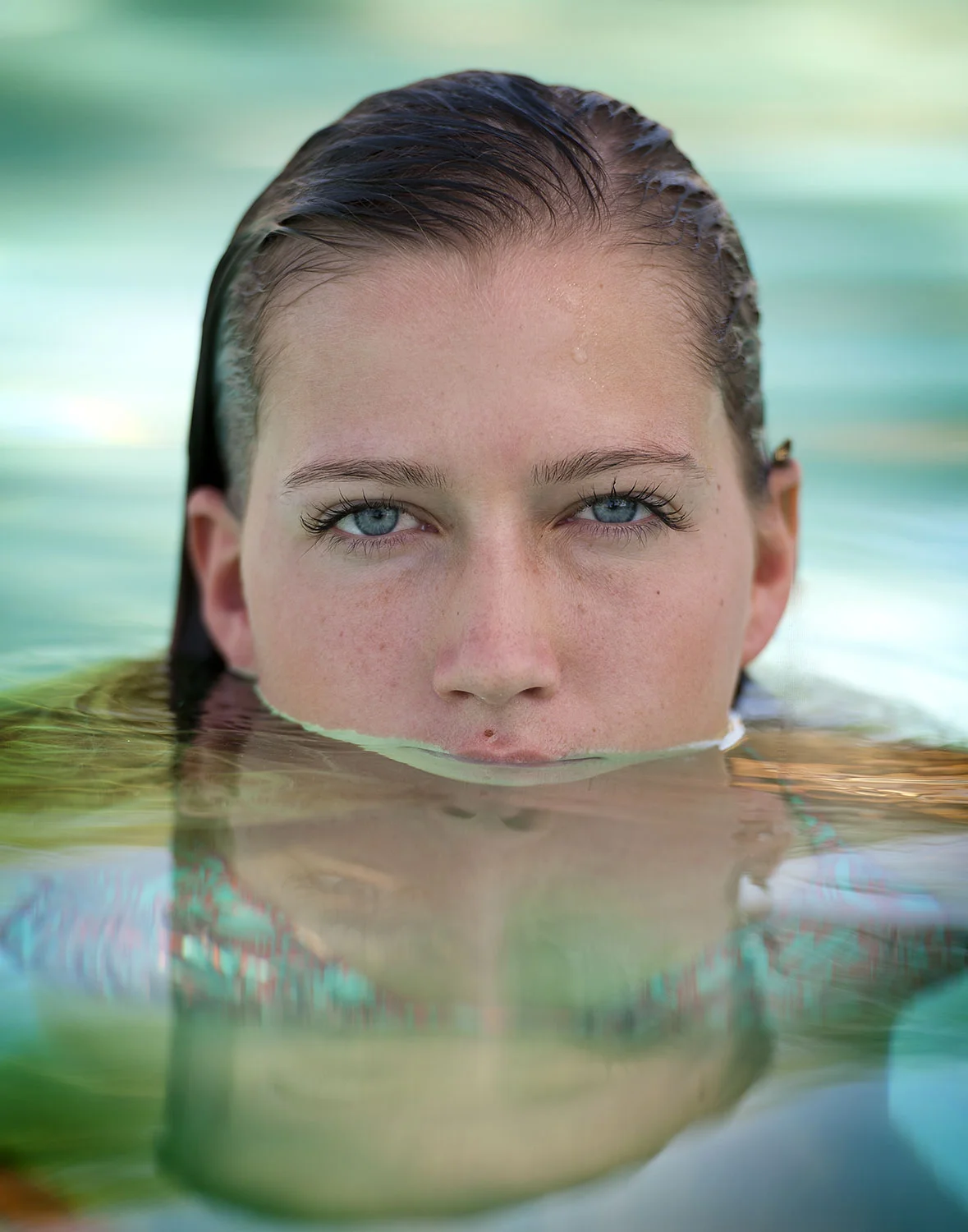 Modeling photography session