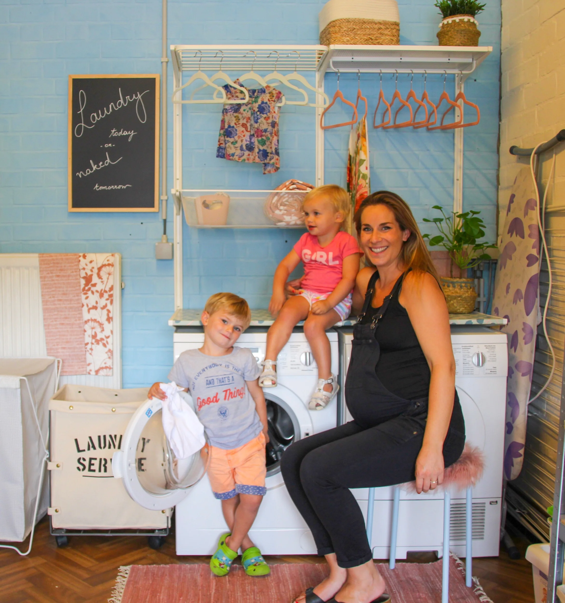 Laundry room make-over!