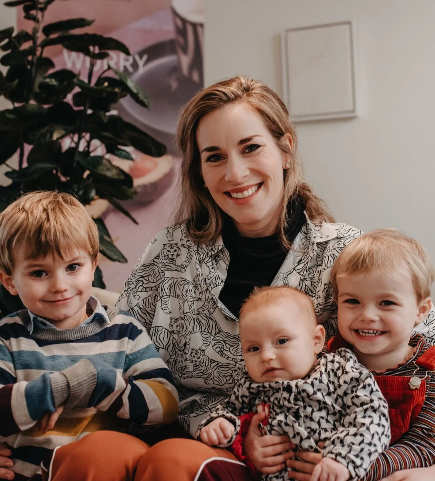“Ik word heel zenuwachtig van al die labels onder mama’s”