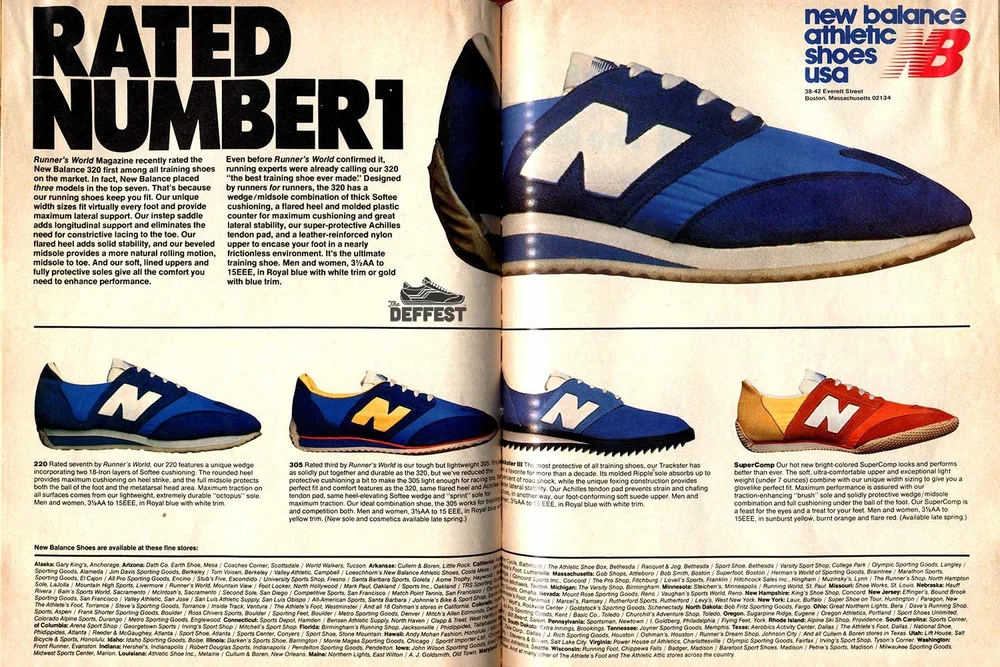 New Balance 730 Running Shoes 1980 Vintage Sneaker Ad lupon.gov.ph