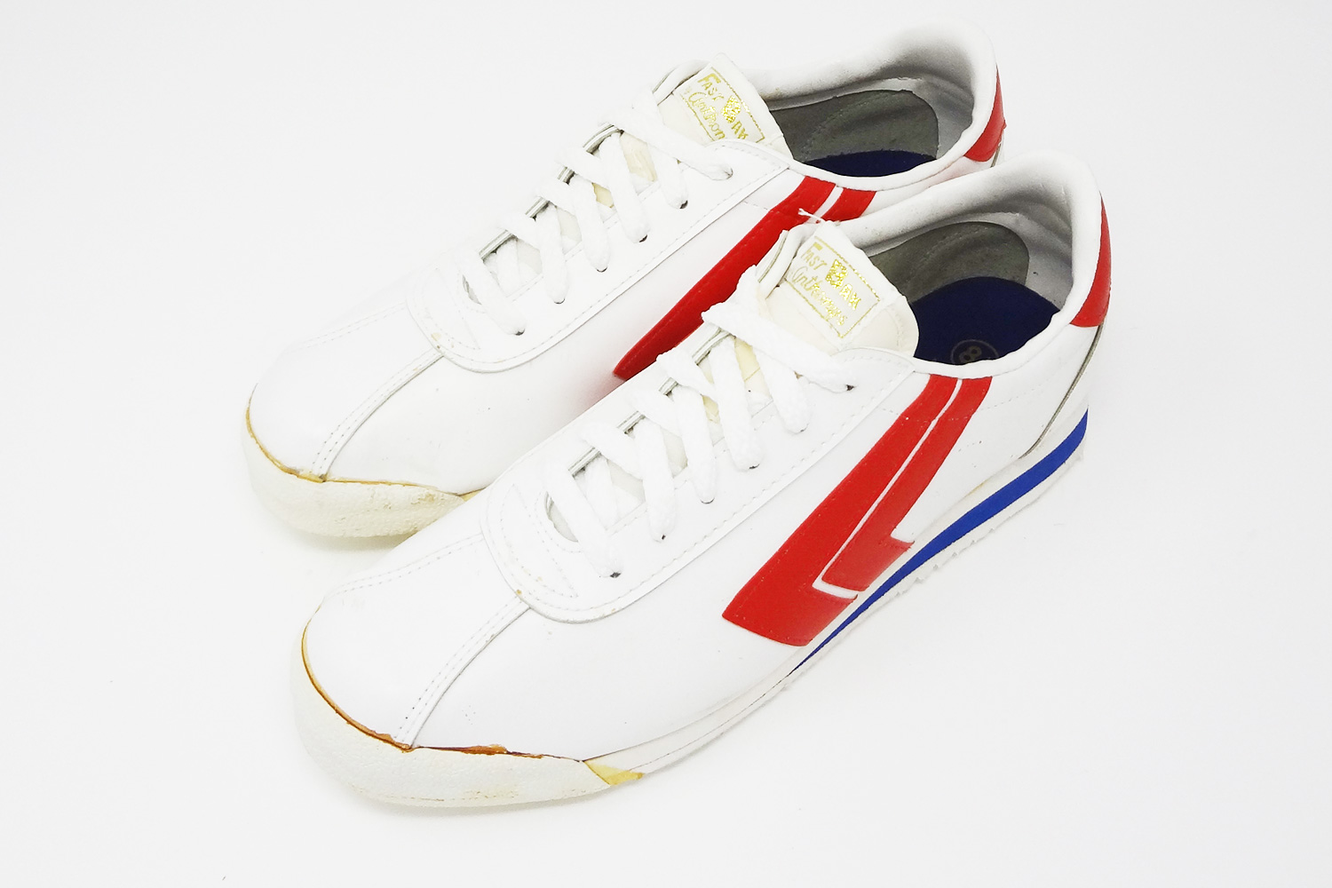 Classic 1980s Fast Bak vintage Onitsuka Tiger Corsair style sneakers @ The Deffest