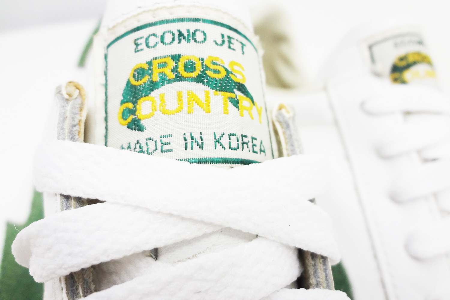 Obscure Econo-Jet "Cross Country" vintage sneakers detail @ The Deffest