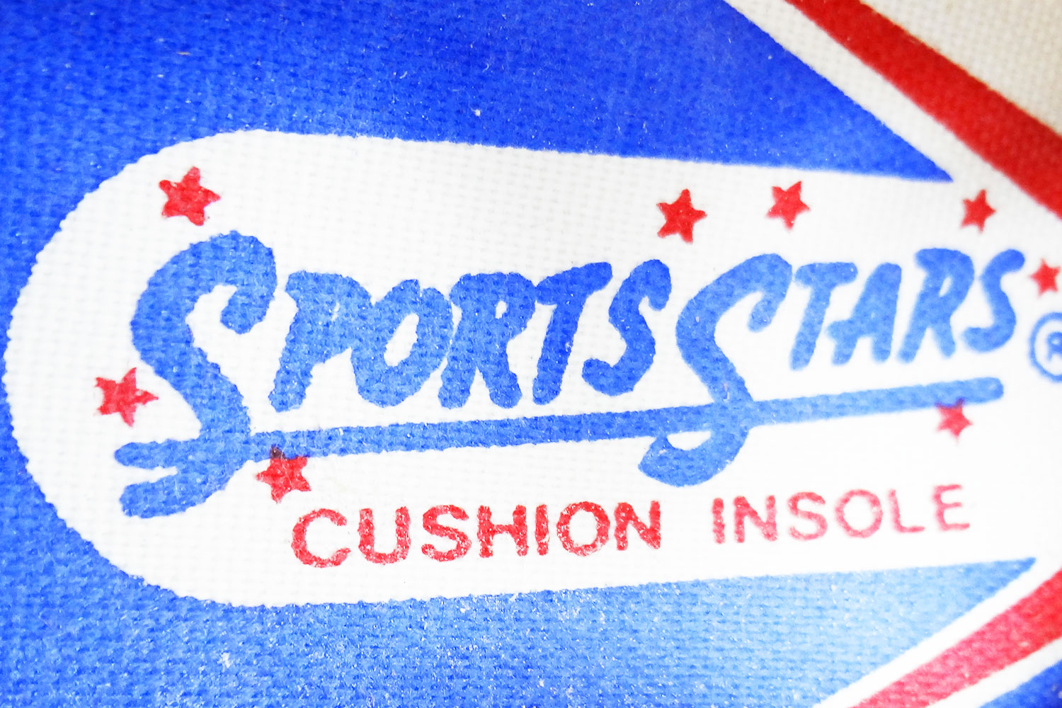 Rare Sports Stars vintage sneakers insole logo detail @ The Deffest
