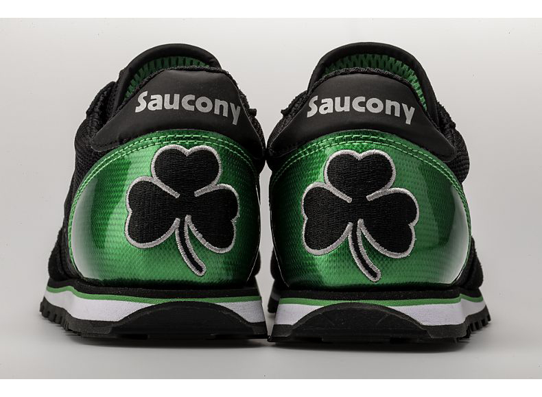 Saucony shamrock sneakers rear @ The Deffest