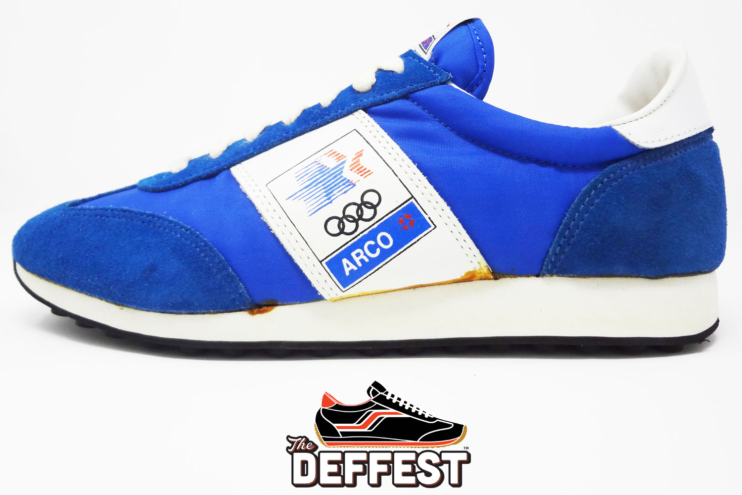 1984 Olympics ARCO vintage sneakers @ The Deffest